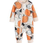 NEXT Bébé Dors-bien bébé à zip double sens Halloween Orange 3 Mois