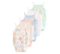 NEXT Bébé fille Bodies débardeur bébé, lot de 5 Blue Floral 18 Mois