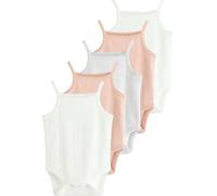 NEXT Bébé fille Bodys débardeur bébé 100% coton, lot de 5 Rose 18 Mois
