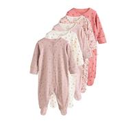 NEXT Bébé Fille Lot de 5 Dors-Bien bébé Pink/Rust Ditsy Floral 9 Mois-12 Mois