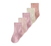 Next Bébé fille Lot de 5 paires de chaussettes bébé Pink Sparkle 3 Mois