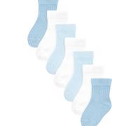Next Bébé garçon Chaussettes bébé, 7 paires White/Blue 3 Mois