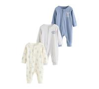 NEXT Bébé garçon Dors-Bien à Zip Double Sens bébé, Lot de 3 Blue Milk Club 2 Ans-3 Ans