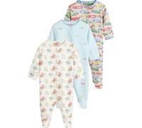 NEXT Bébé garçon Dors-Bien bébé 100% Coton Cars Cath Kidston, Lot de 3 Blue/Green 9 Mois-12 Mois