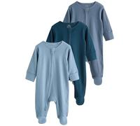 NEXT Bébé garçon Dors-Bien bébé à Zip Double Sens, Lot de 3 Bleu 18 Mois-24 Mois