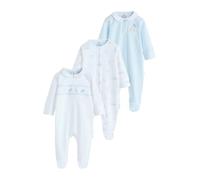 NEXT Bébé garçon Dors-Bien bébé, Lot de 3 Blanc 3 Mois-6 Mois