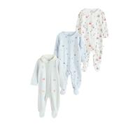 NEXT Bébé garçon Dors-Bien bébé, Lot de 3 Blue London 6 Mois