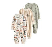 NEXT Bébé garçon Dors-Bien bébé, Lot de 3 Vert Olive 6 Mois-9 Mois