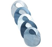 Next Bébé garçon Lot de 5 bavoirs 100% coton bébé Bleu one size