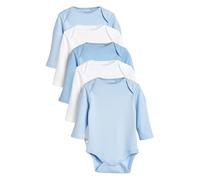 NEXT Bébé garçon Lot de 5 bodies à manches longues bébé Bleu 2 Ans