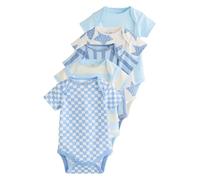 NEXT Bébé garçon Lot de 5 bodies bébé à manches courtes Bleu 18 Mois