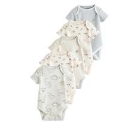 NEXT Bébé garçon Lot de 5 bodies bébé à manches courtes Grey Dinosaur 3 Mois