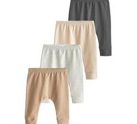 NEXT Bébé Leggings bébé, Lot de 4 Naturel Newborn