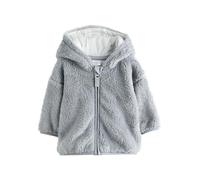 NEXT Bébé Veste bébé zippée en polaire Gris 3 Mois-6 Mois
