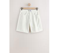 Next Bermuda en jean Blanc EU 40 (UK 12)