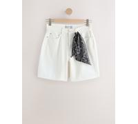 Next Bermuda Shorts en Denim Écharpe blanche EU 36 (UK 8)