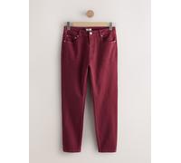 Next Berry Red Authentic Relaxed Skinny Jeans