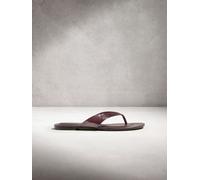 Next Berry Red N. Premium Round Toe Leather Thong