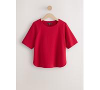 Next Berry Red Short Sleeve Boxy T-Shirt