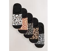 Next Chaussure basse beige clair / brocart / corail / noir / blanc, Taille 35-40,5