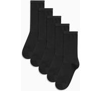 Next Black Basic Ankle Socks Five Pack