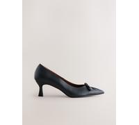 Next Black Bow Court Heels Black EU 39 (UK 6)