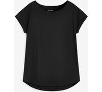 Next Black Cap Sleeve Cotton T-Shirt