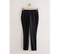 Next Black Cropped Jersey Denim Leggings