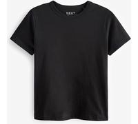 Next Black Essential Pure Cotton Short Sleeve Crew Neck T-Shirt