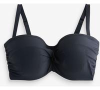 Next Black F-K Twist Bandeau Wired Bikini Top