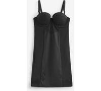 Next Black Firm Tummy Control Cupped Lace Slip