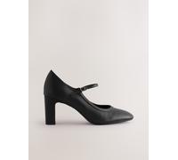Next Ballerines à lanières noir, Taille 39,5-40