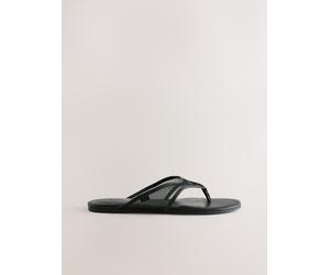 Next Black Forever Comfort Toe Thong Mesh Sandals
