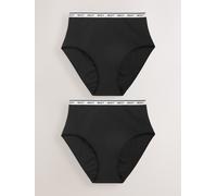 Next Black Full Brief Heavy Flow Period Knickers 2 Pack
