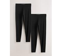 Next Black Full Length Leggings 2 Pack