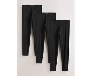 Next Black Full Length Leggings 3 Pack