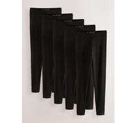 Next Black Full Length Leggings 5 Pack