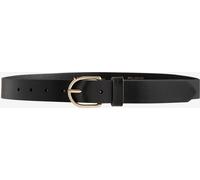 Next Black/Gold Regular Leather Belt
