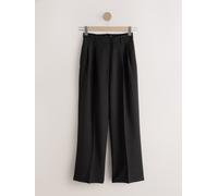 Next Black Hourglass Wide Leg Tailored Trousers