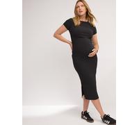 Next Black Maternity Nursing Shelf Dress Black XL (EU 48-50)