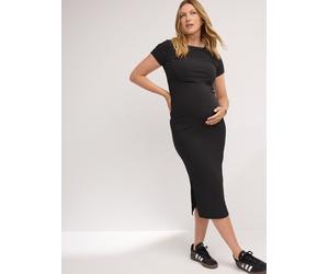 Next Black Maternity Nursing Shelf Dress Black XXL (EU 48-50)