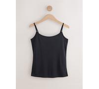 Next Black Microfibre Comfort Strappy Vest