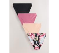 Next Slip abricot / rose / noir / blanc, Taille 5XL