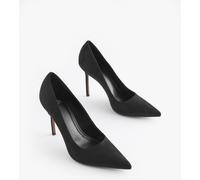 Next Black Premium Point Toe Court Shoes Black EU 38.5 (UK 5.5)