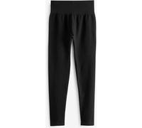 Next Black Ribbed Seamless High Waist Leggings