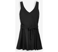 Next Black Shaping Tummy Control Skirted Swim Dress
