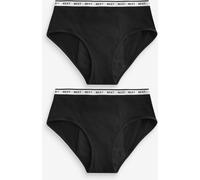 Next Black Short Heavy Flow Period Knickers 2 Pack