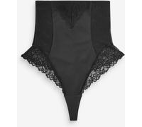 Next Black Super High Waist Thong Firm Tummy Control Shaping Briefs
