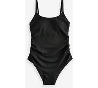 Next Black Textured Maternity Scoop Swimsuit