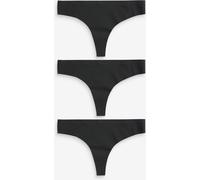 Next Black Thong No VPL Comfort Knickers 3 Pack